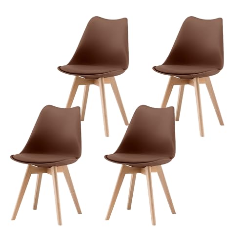 Garvishk Garvis Esszimmerst Hle 4er Set Mit Massivholz