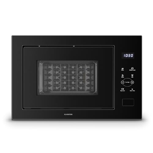 Klarstein Velaire Einbaumikrowelle 60 Cm Mit Grill 25l