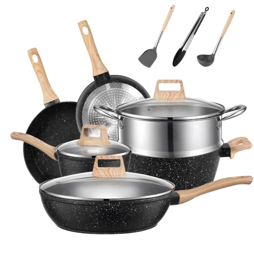 Mdhand Antihaft Topf Und Pfannen Set 12 Teilige