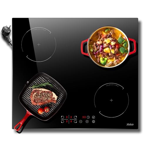 Hobsir Induktionskochfeld Mit Stecker 4 Zonen Einbau Kochfeld