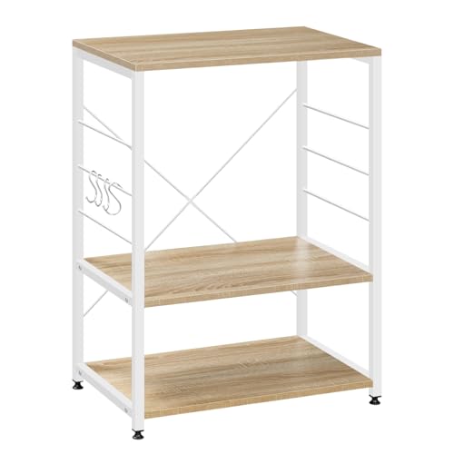 Woltu K Chenregal Standregal Mikrowellenhalter B Cker Regal