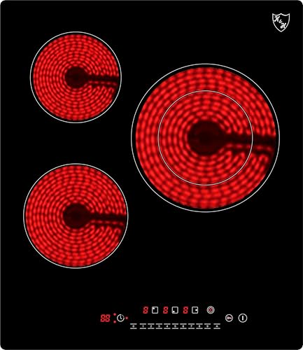 K H Glaskeramikkochfeld Nc 4504 3 Zonen Herdplatte
