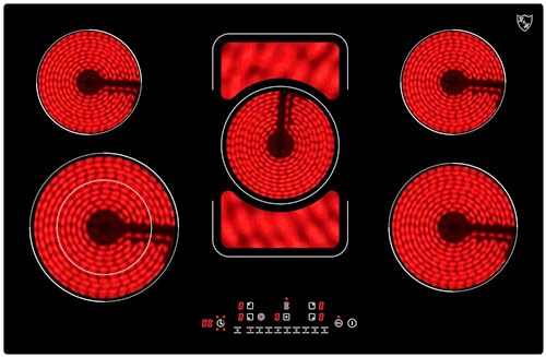 K H Glaskeramikkochfeld Nc 9407s 5 Zonen Herdplatte