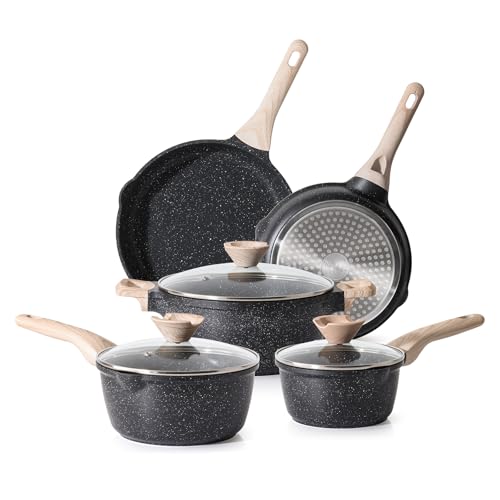 Kordisen Antihaft Kochgeschirr Set 5 Teilig Topf Pfannen