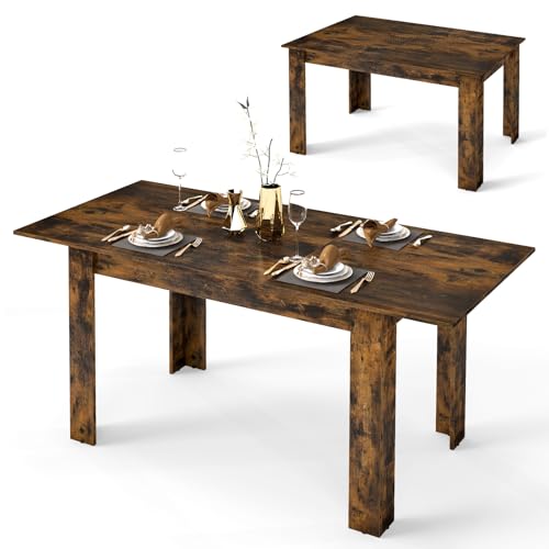 Costway Esstisch Ausziehbar 120 158 X 70 Cm