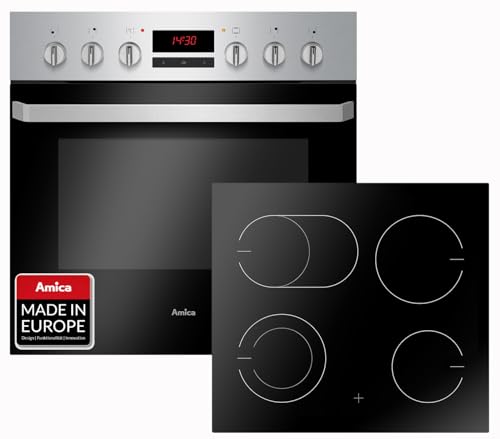 Amica Einbauherd Set Herd Kochfeld Kombination Backofen Mit