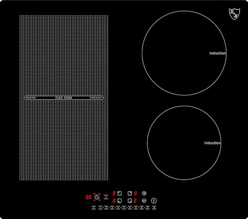 K H Induktionskochfeld In 6804hf 4 Zonen Induktionskochplatte