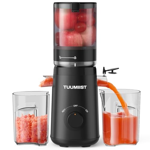 Tuumiist Entsafter Slow Juicer Mit 135mm Extra Gro