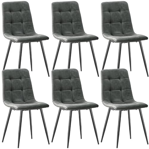 Anvofong Esszimmerst Hle 6er Set K Chenst Hle