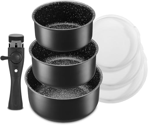 Fadware T Pfe Set Mit Abnehmbarem Griff Kocht