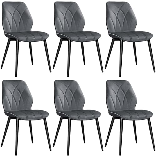 Yaheetech Esszimmerst Hle 6er Set K Chenst Hle