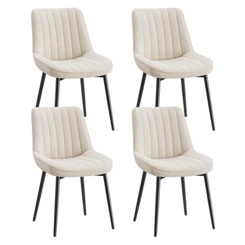 Colamy Samt Esszimmerst Hle 4er Set Gepolsterte St