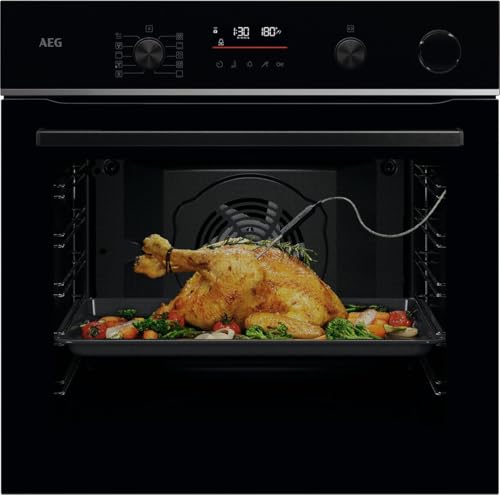 Aeg Wifi Einbaubackofen Serie 6 Led Touchdisplay Pyrolyse