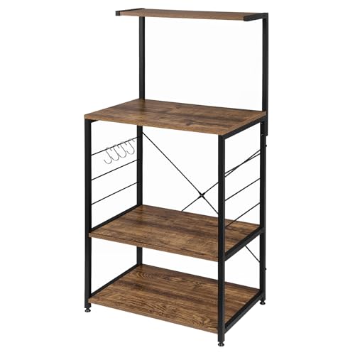 Esituro K Chenregal Mikrowellenregal Mit 4 Ablagen 4