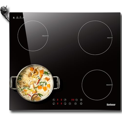 Karinear Induktionskochfeld 60 Cm 4 Platten Einbau Kochfeld