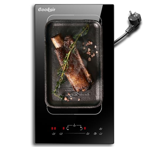 Cooksir Induktionskochfeld Mit Stecker Kochfeld 2 Platten 29cm