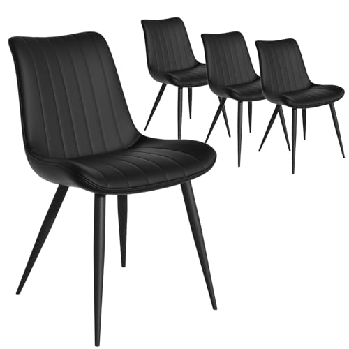 Kunstleder St Hle 4er Set F R Esszimmer