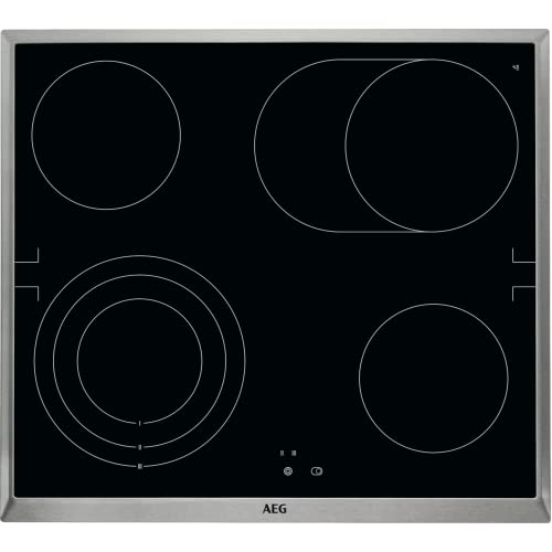 Aeg He604070xb Elektro Kochfeld 60 Cm Glasfarbe Schwarz