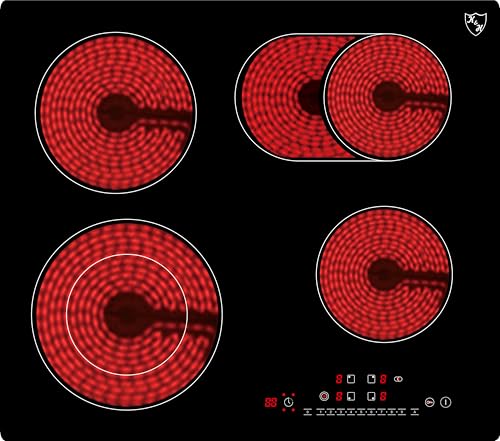 K H Glaskeramikkochfeld Nc 7206 4 Zonen Herdplatte