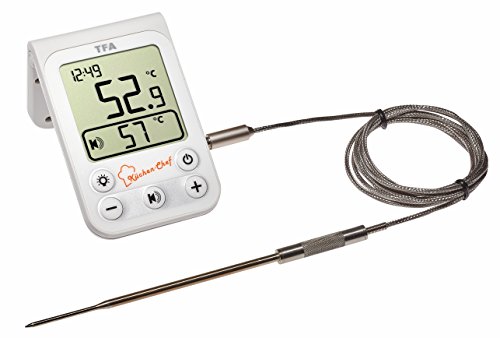 Tfa Dostmann K Chen Chef Digitales Grill Bratenthermometer