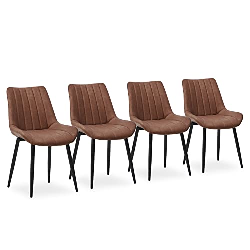 Clipop Esszimmerst Hle 4er Set Mit Metallbeinen K