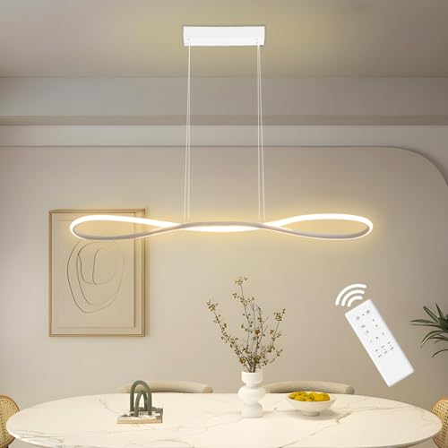 Ylfxl 32w Pendelleuchte Esstisch 90cm Led Pendelleuchte Esszimmer