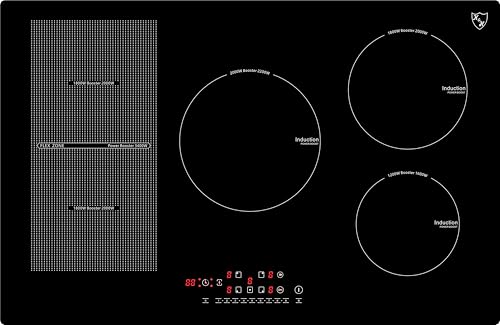 K H Induktionskochfeld 80 In 9200flx 5 Zonen