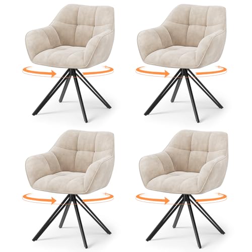 Colamy Drehst Hle F R Esszimmer 4er Set