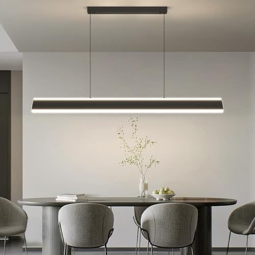 Mikeru 100cm Dimmbare Moderne Led Pendelleuchte Pendelleuchten Licht
