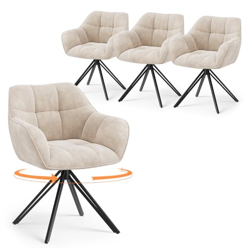 Colamy Drehst Hle F R Esszimmer 4er Set