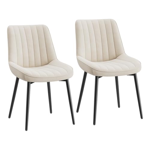 Colamy Samt Esszimmerst Hle 2er Set Gepolsterte St