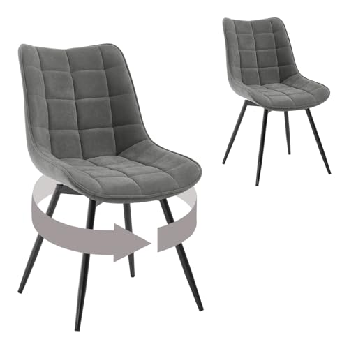 Woltu Esszimmerst Hle Drehbar 2er Set K Chenstuhl