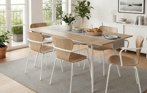 B D Home Esstisch Lio Ausziehbar 120 160