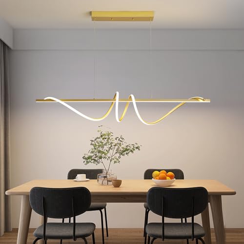 Mikeru 120cm Spiralf Rmige Pendelleuchte Dining Led Pendelleuchten