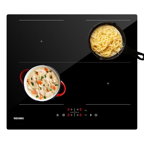 Wehimo Induktionskochfeld Induktionskochfeld 4 Platten Mit Power Booster