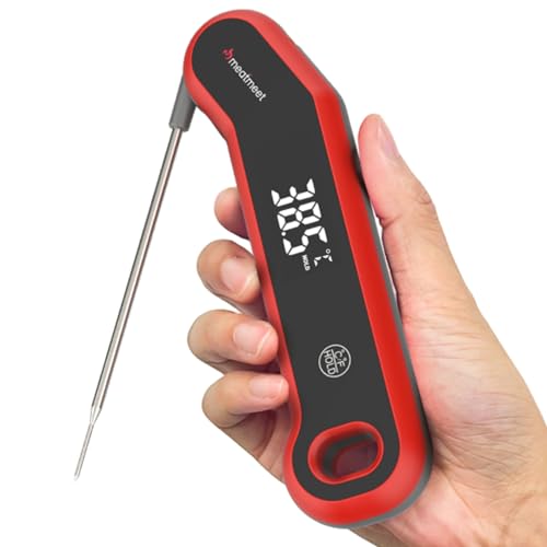 Meatmeet S1 Digitales Fleischthermometer 0 5s Sofortanzeige Grillthermometer