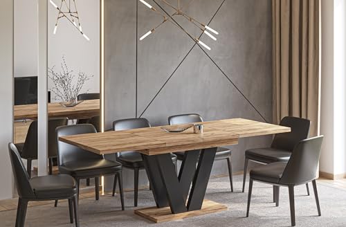 Endo Moebel Esstisch Lara 130 Cm Auf 210