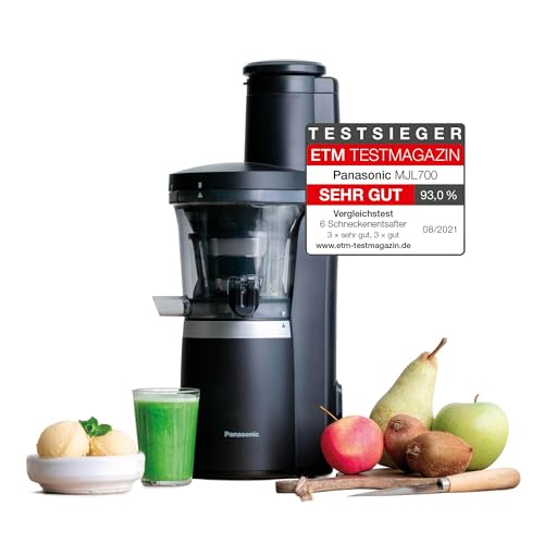 Panasonic Slow Juicer Mj L700kxe Elektrische Fruchtpresse Entsaften