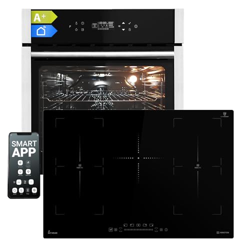 Autarkes Herdset 60cm Einbaubackofen Eb8313hc 77cm Induktionskochfeld Ih87705fz