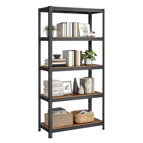 Songmics Standregal B Cherregal Lagerregal 5 Ablagen K