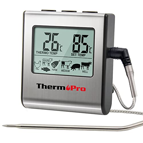 Thermopro Tp16 Digitales Bratenthermometer Ofenthermometer Fleischthermometer Grillthermometer K