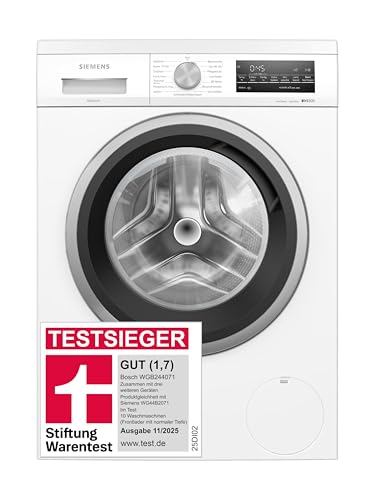 Siemens Wu14ut70 Stiftung Warentest Gut 1 7 Waschmaschine