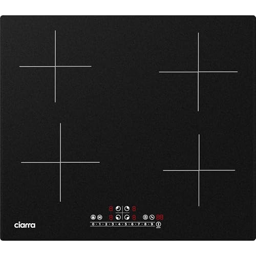 Ciarra Cbbih4b 4 Zonen Einbau Induktionskochfeld 60 Cm