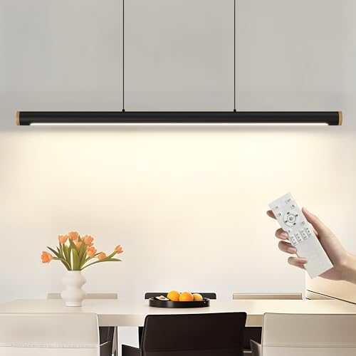 Fanlg 100cm Pendelleuchte Esstisch Led H Ngelampe Schwarz