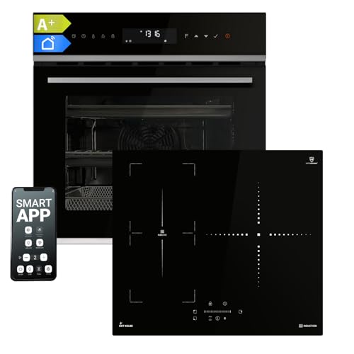 Autarkes Herdset 60cm Einbaubackofen Eb8319phc 59cm Induktionskochfeld Ind5903sp