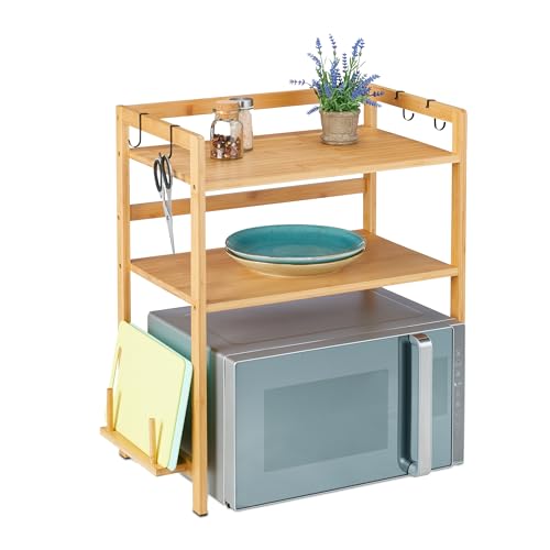 Relaxdays Mikrowellen Regal Hxbxt 67 X 61 X