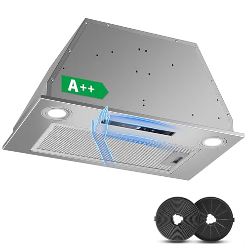 Kichpower Dunstabzugshaube 52cm Einbau Abzugshaube 400m H 3