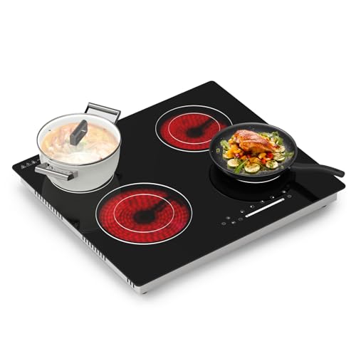 Borrallio 60 Cm Keramikhob Einbau 4 Zonen Elektro