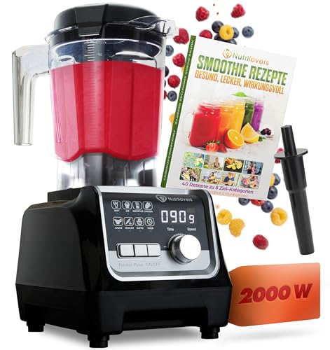 Nutri Blender Max Hochleistungsmixer 2000w Standmixer Smoothie Hochleistung