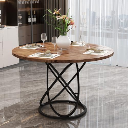 Goldfan Esstisch Runder 120 Cm Holz K Chentisch